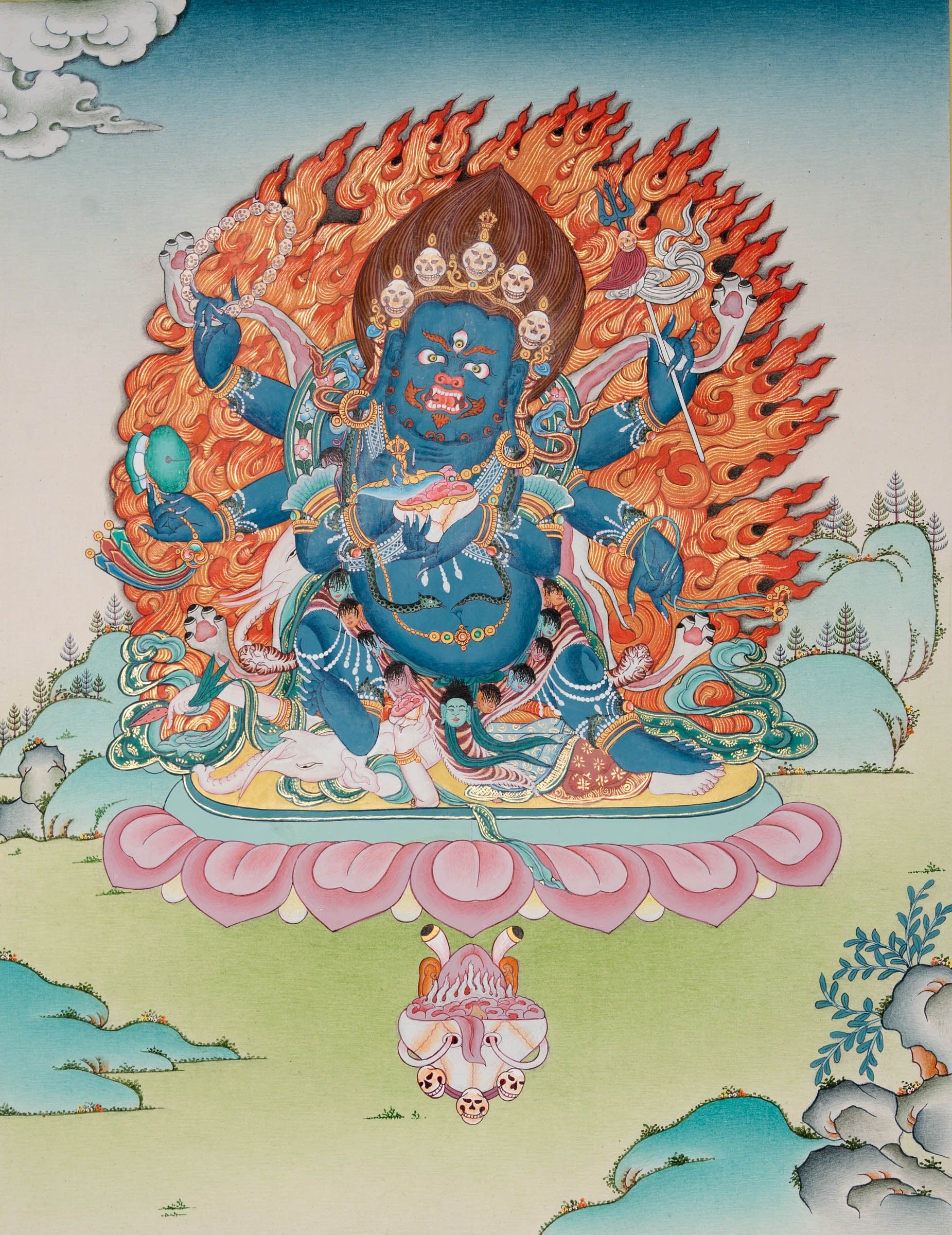 Mahakala Thangka